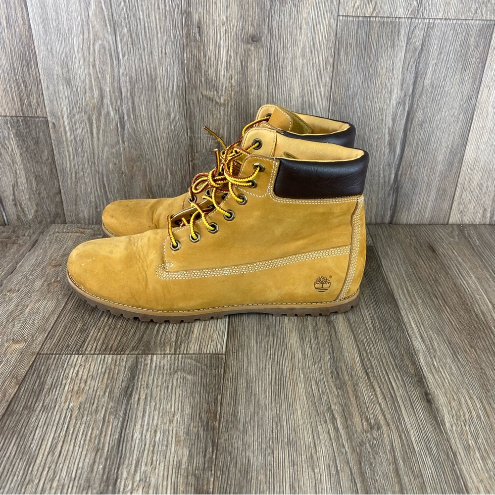 Timberland A19GP Joslin 6" Women's Size 9.5 Wheat Leather Lace Up Chukka Boots